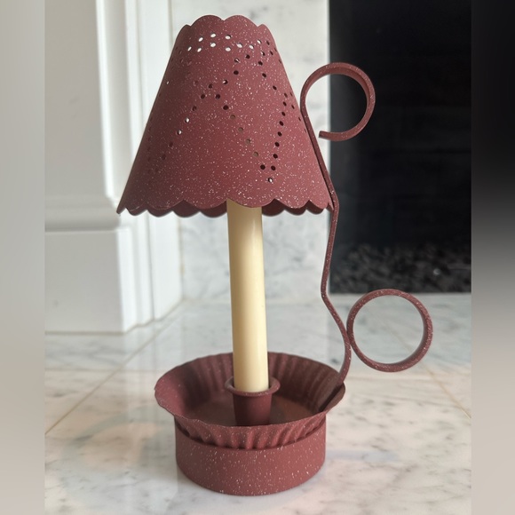 🍁 Fall Decor Metal Candleholder - Picture 1 of 8